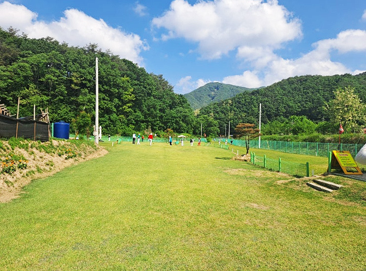 청일파크골프장. 강원도 횡성군 청일면 유평리 613-1