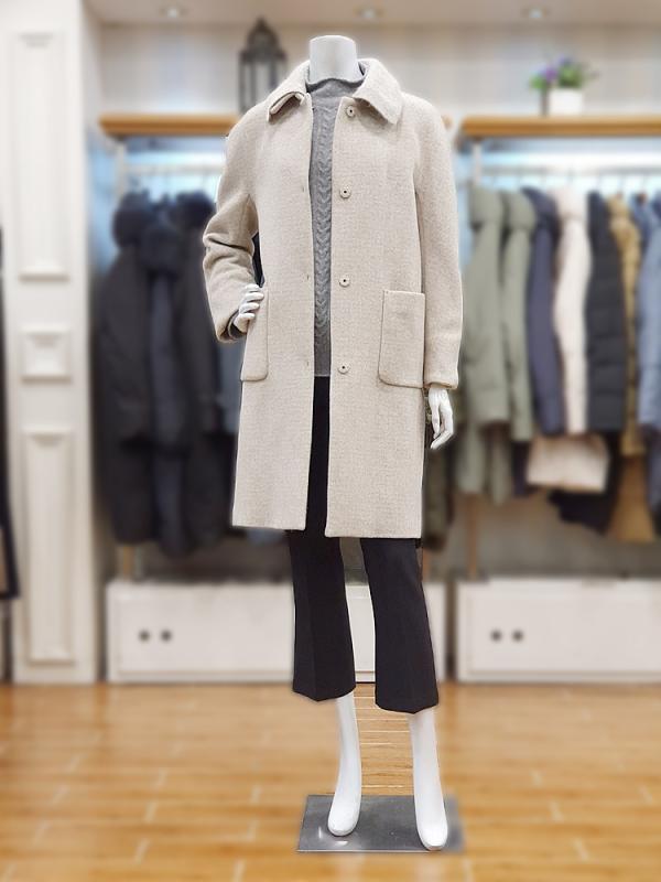 BCBG 보엠 헤링본코트 B2DBH845