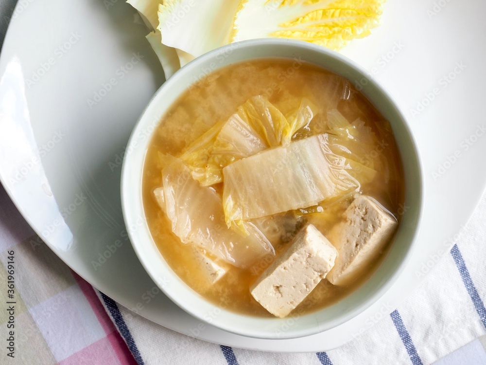 Soybean paste stew
