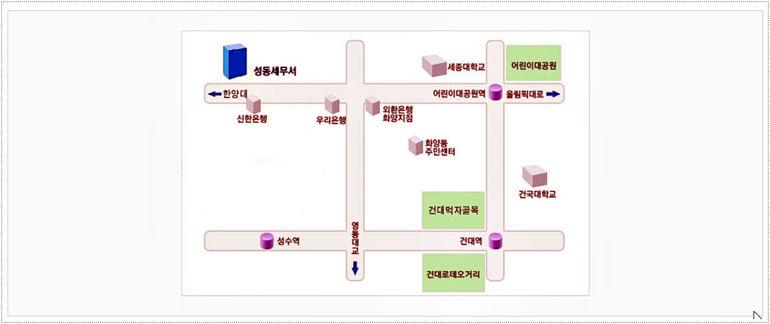 성동세무서 전화번호 및 주소