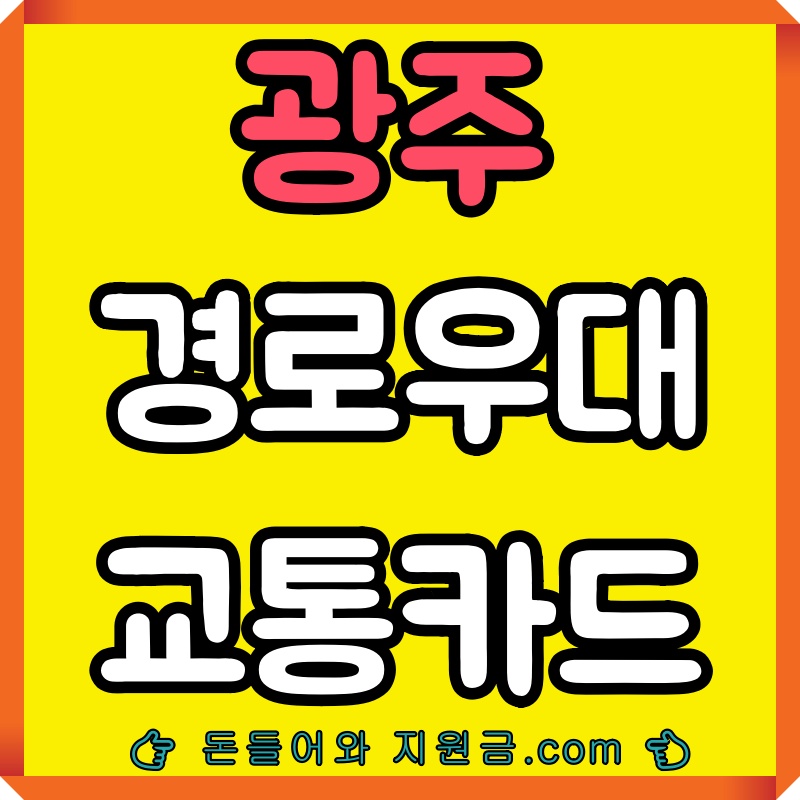 광주경로우대교통카드