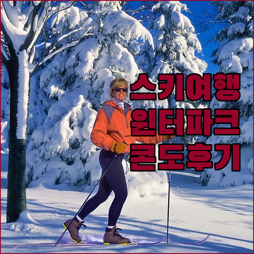 윈터 파크 콘도 대여 후기 스키 리조