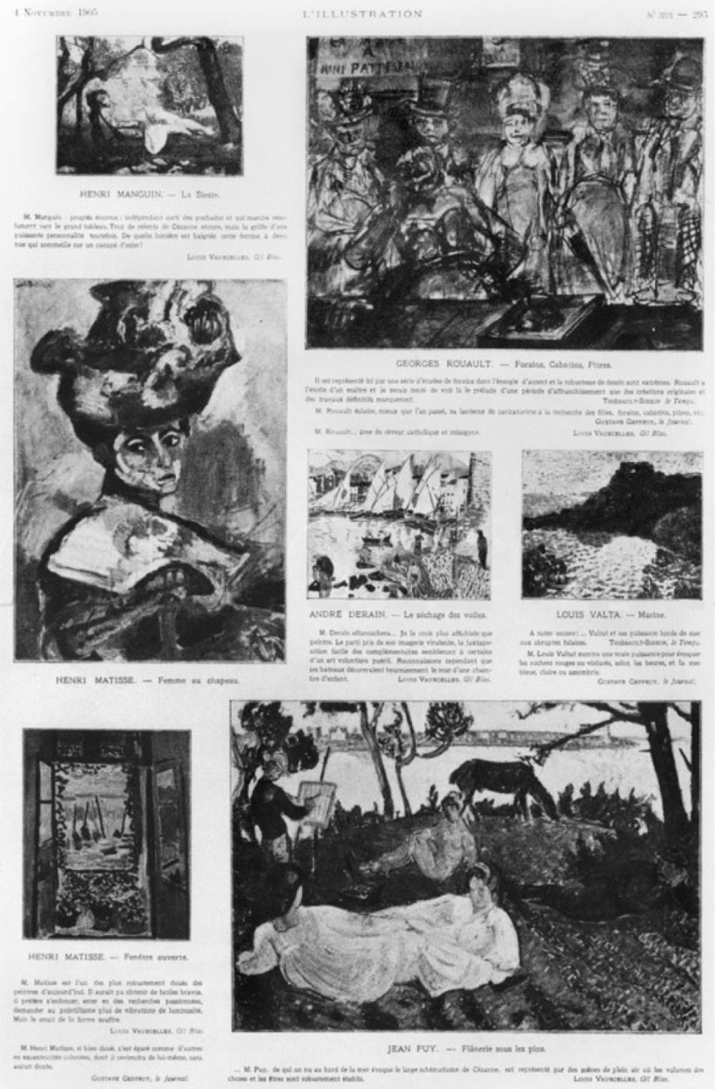 1905년 살롱 도톤느에 대한 기사