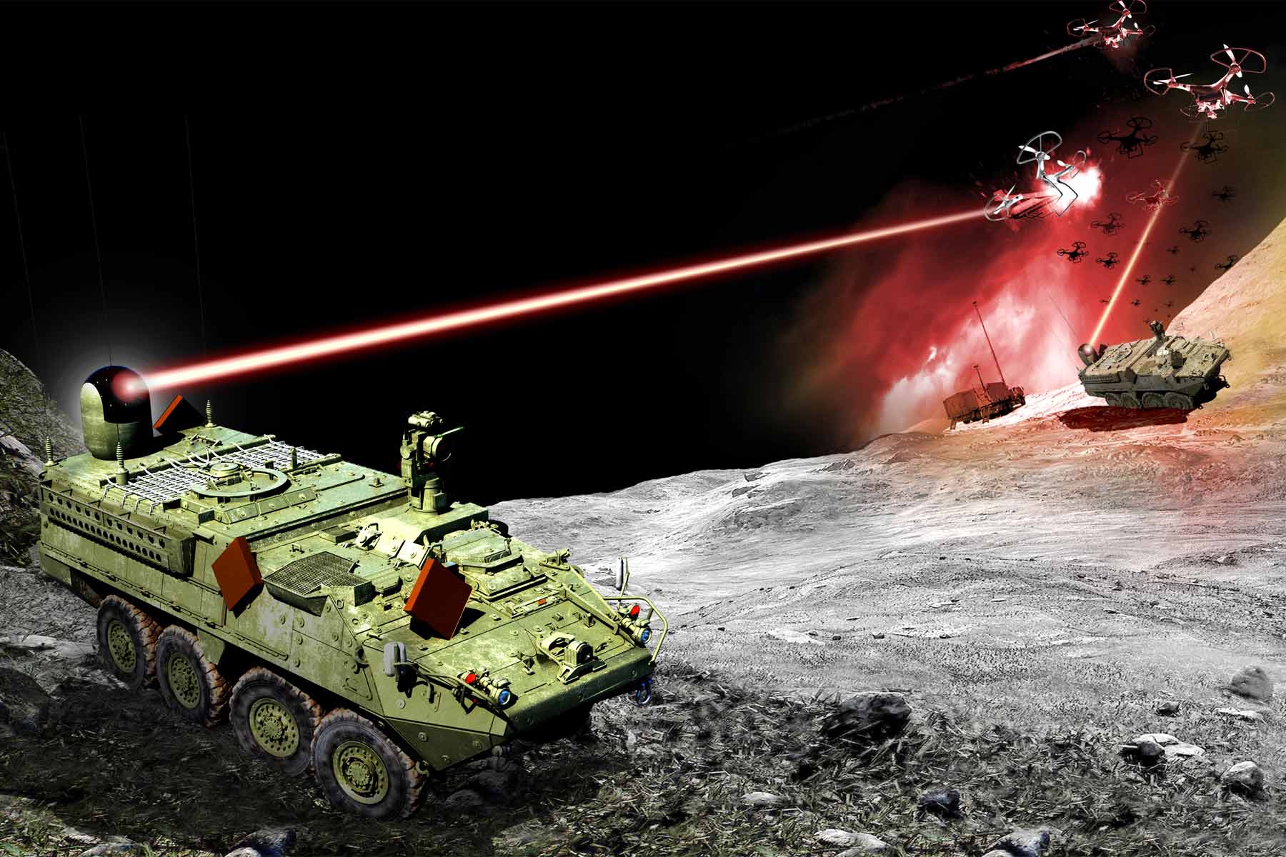  미군, 레이저 장비 장착 전투 차량 제작  VIDEO: Finally: US Army Builds a Laser-Equipped Stryker Combat Vehicle