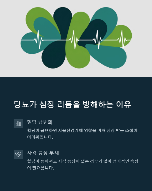 당뇨가 심장 리듬을 방해하는 이유