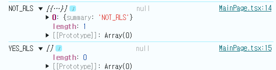YES_RLS에 policy가 없는 경우