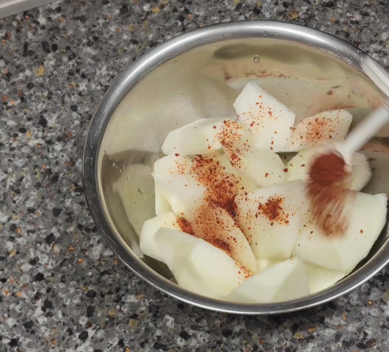 충무김밥 황금레시피-오징어무침-어묵무침-무김치
