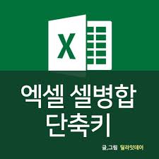 엑셀 셀 병합 단축키
