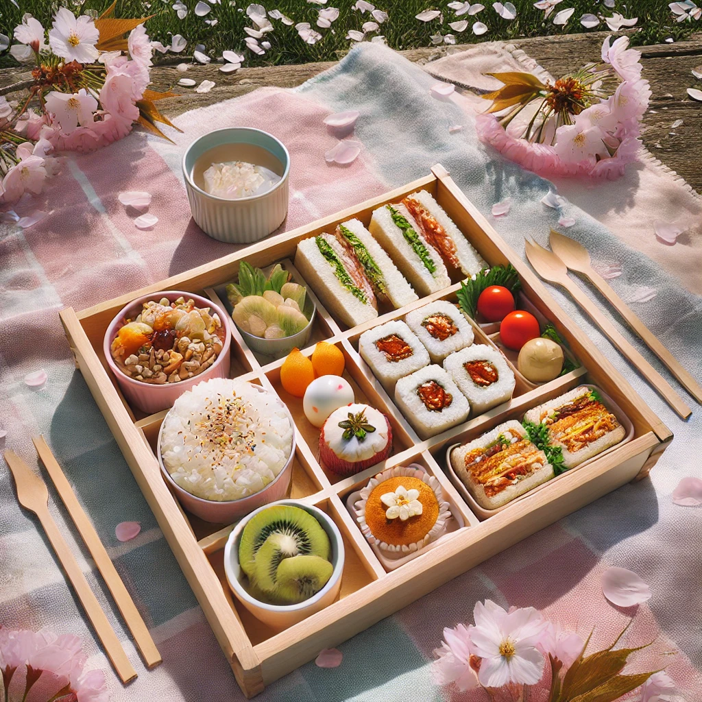 벚꽃 도시락