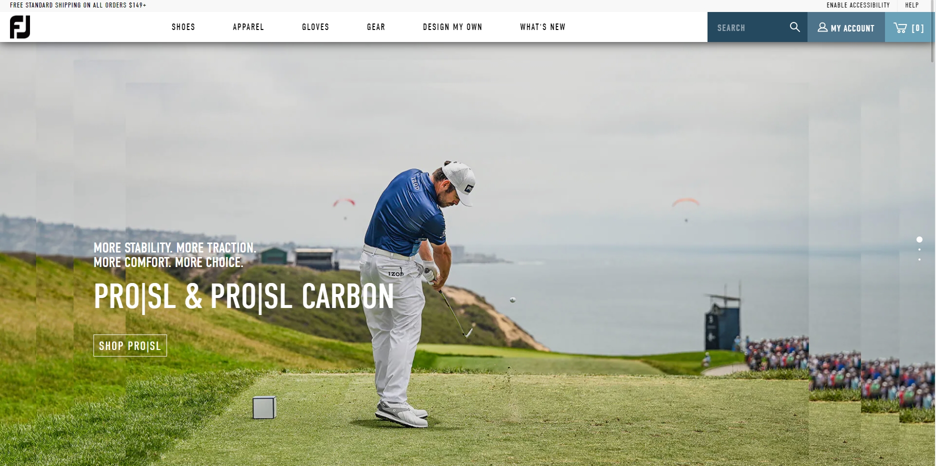  FOOTJOY 풋조이직구 미국공홈 신상 및 세일 골프화 골프장갑 남녀 골프의류
