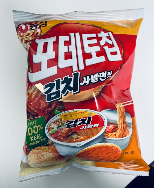  [김치사발면 맛 포테토 칩] 어차피 중국은 김치보다 짜사이