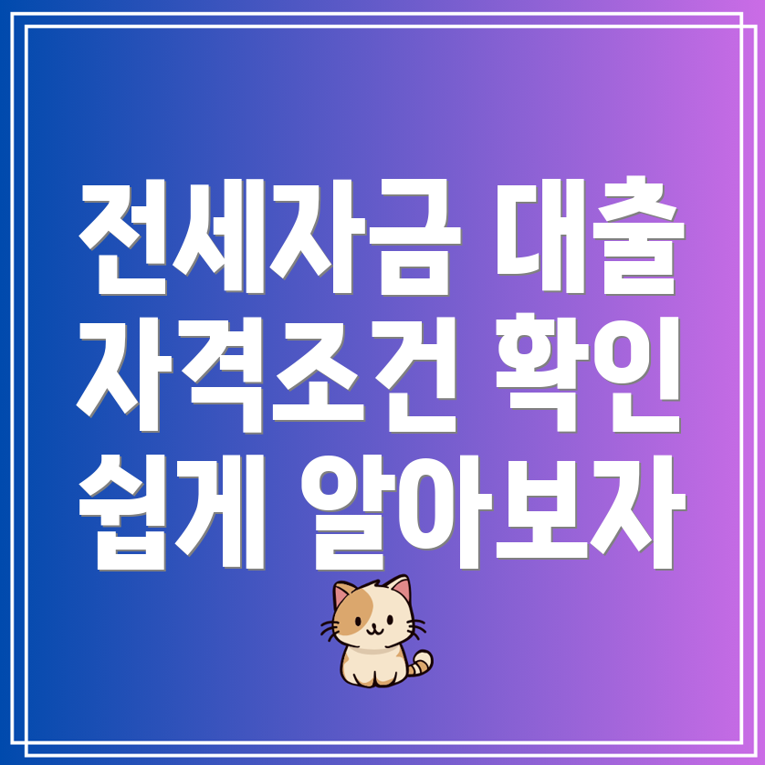 국민은행 전세자금대출