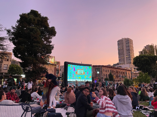 San Francisco Sundown Cinema Washington Square