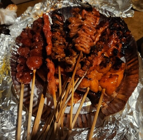 각종-꼬치-음식