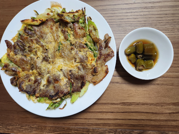 완성된 육파전