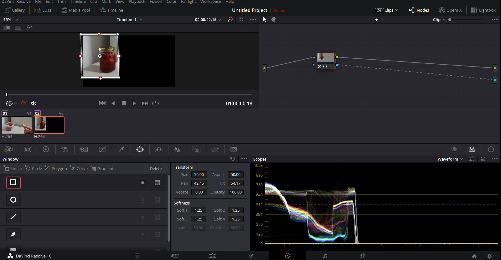 컬러탭 윈도 적용