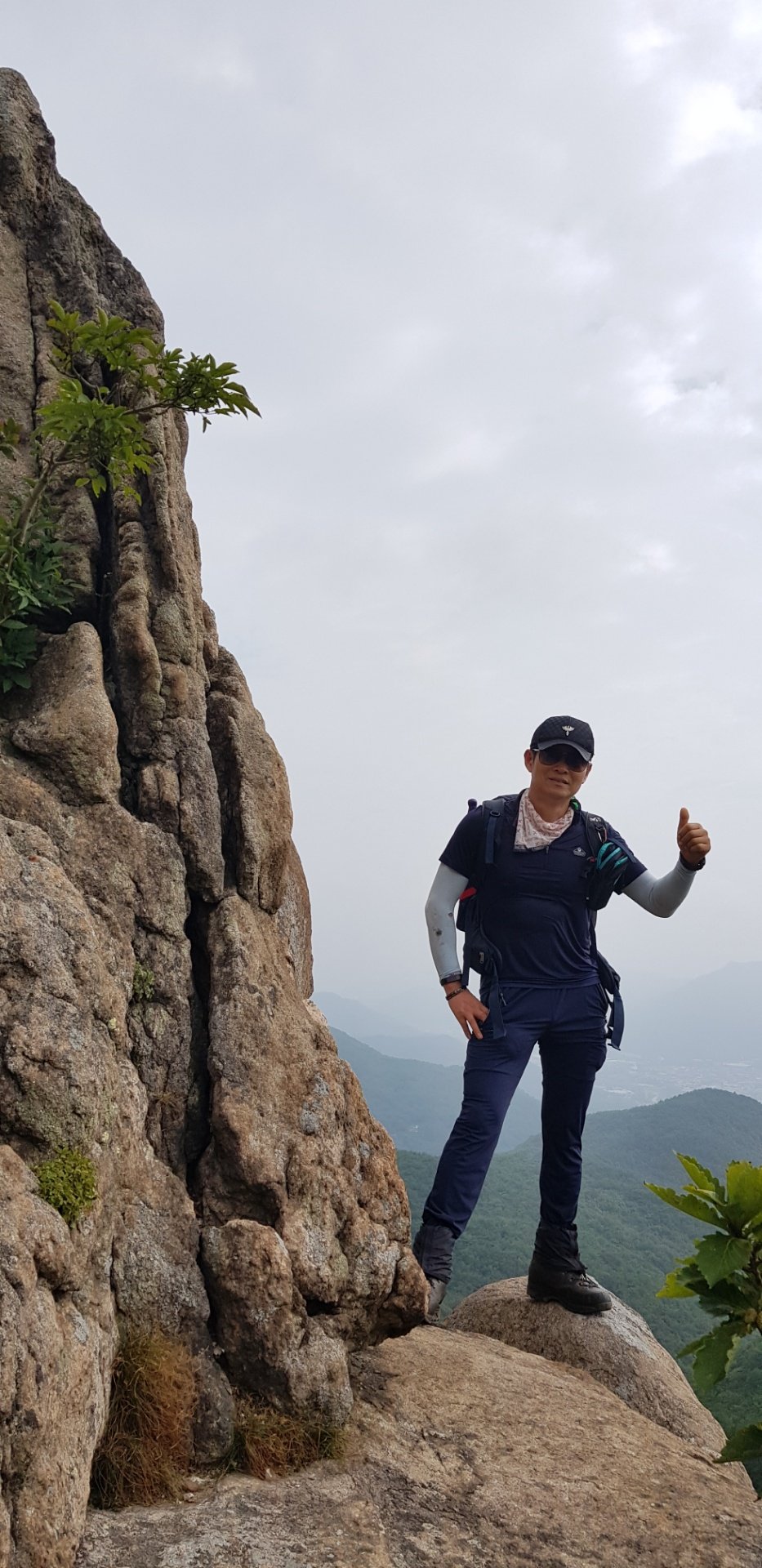 부산 금정산 무명릿지