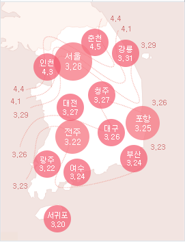 2023 벚꽃 개화시기