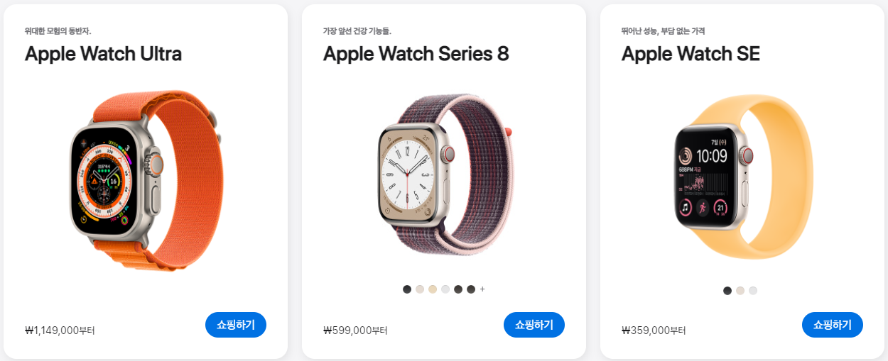  가로수길 애플스토어 애플워치 구매기(스트랩은 꼭 직접 차보시길)