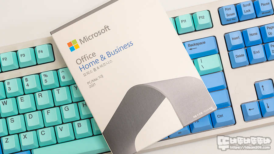  오피스 2021 Home and Business (PKC) 한글 사용기