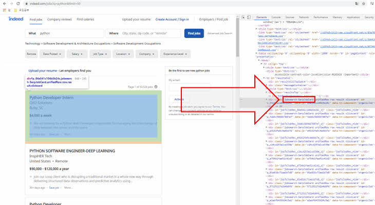 Python으로 웹 스크래퍼 만들기 복습 6일 차 1