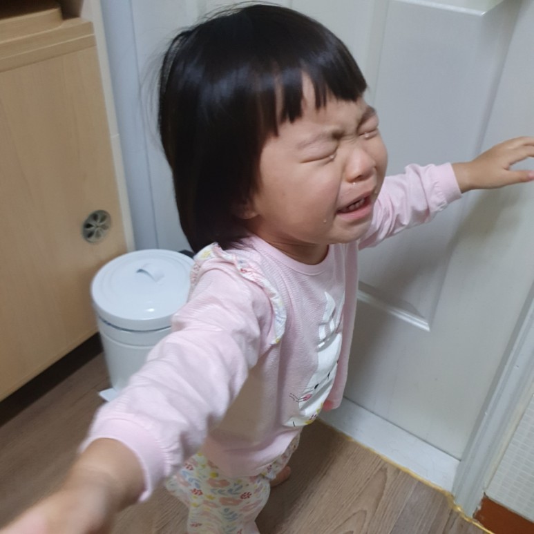 힘들었던,18개월 아기 18