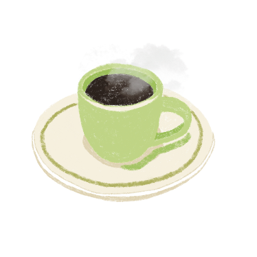  Espresso bar의 메뉴들로 구성된 에스프레소 바 커피 굿노트 스티커 (굿노트 스티커 무료배포)