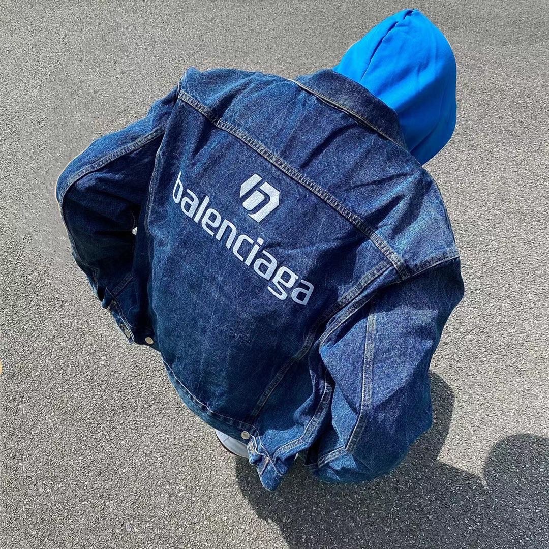  [BALENCIAGA] 발렌시아가 데님 자켓 643398 TJW21 4254