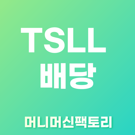 TSLL 배당 섬네일