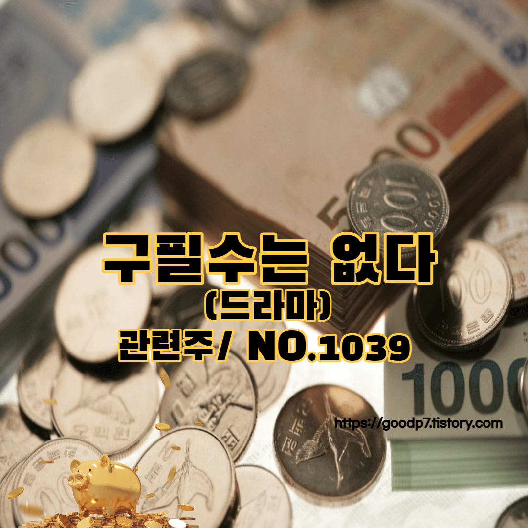 구필수는없다-드라마-관련주