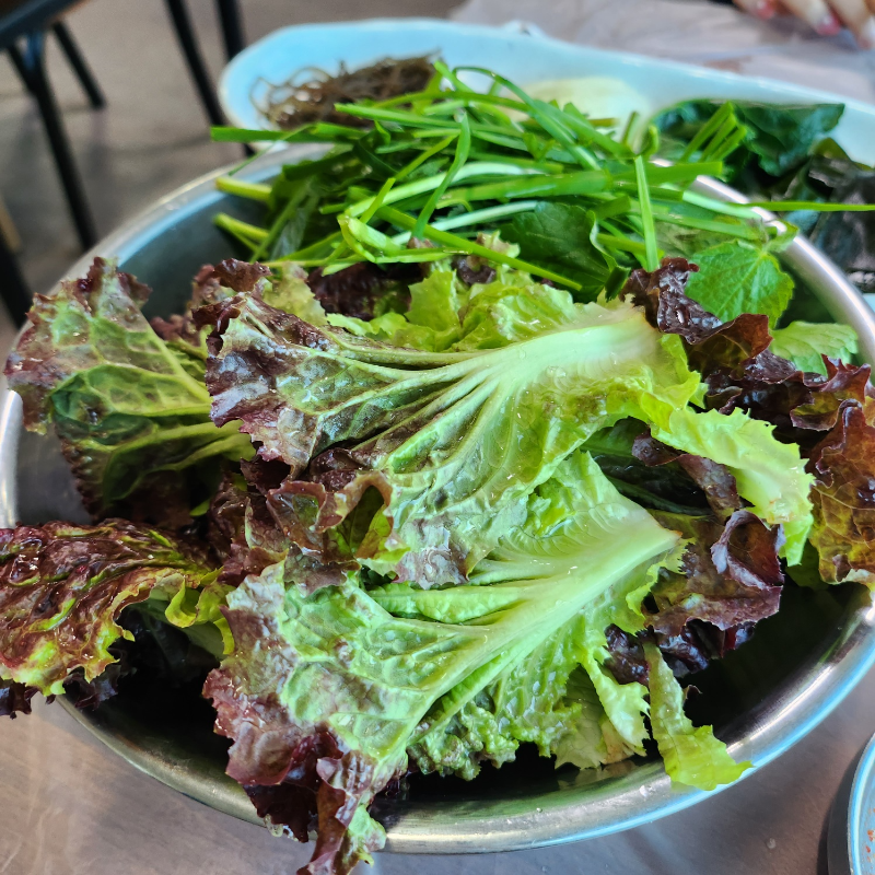 기장멸치쌈밥