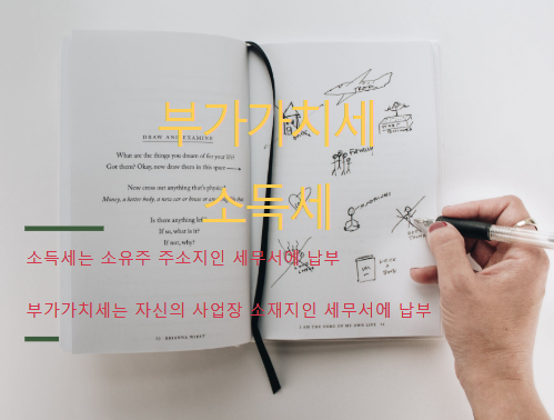 부가가치세와 소득세의 납세지