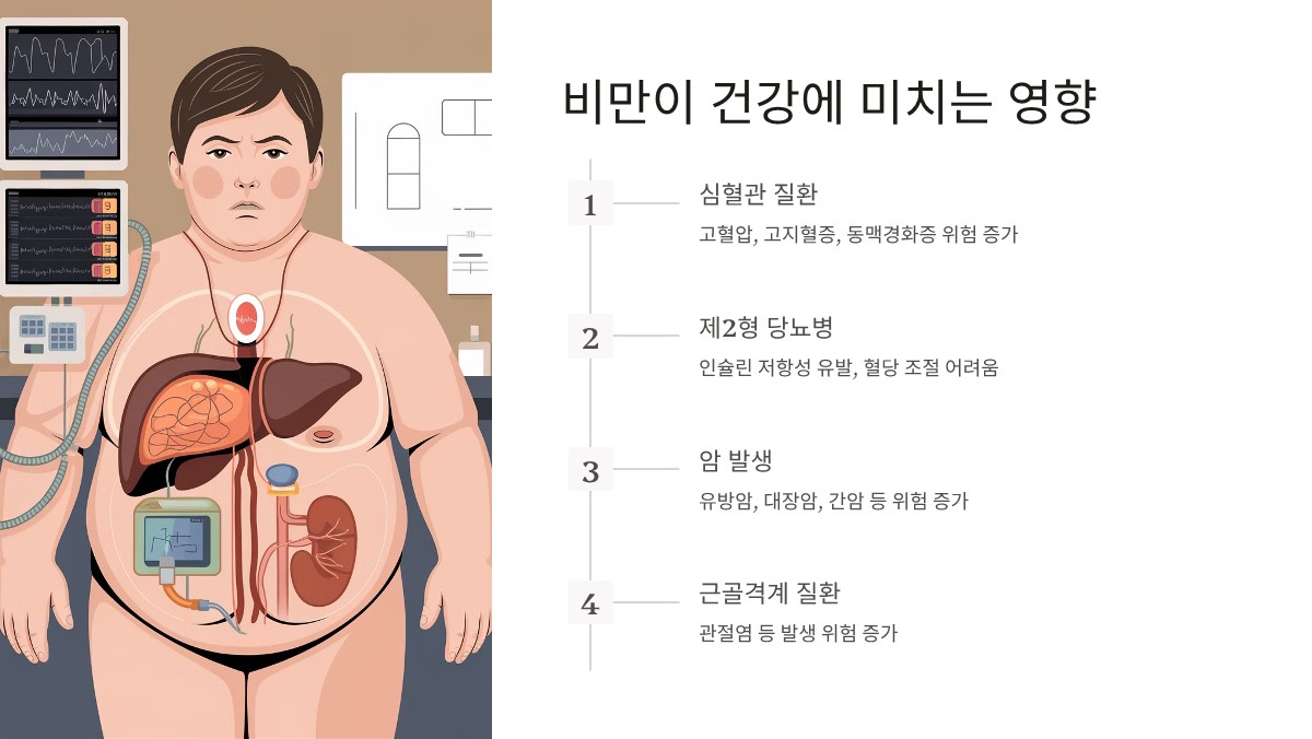 비만 관리 안한다면