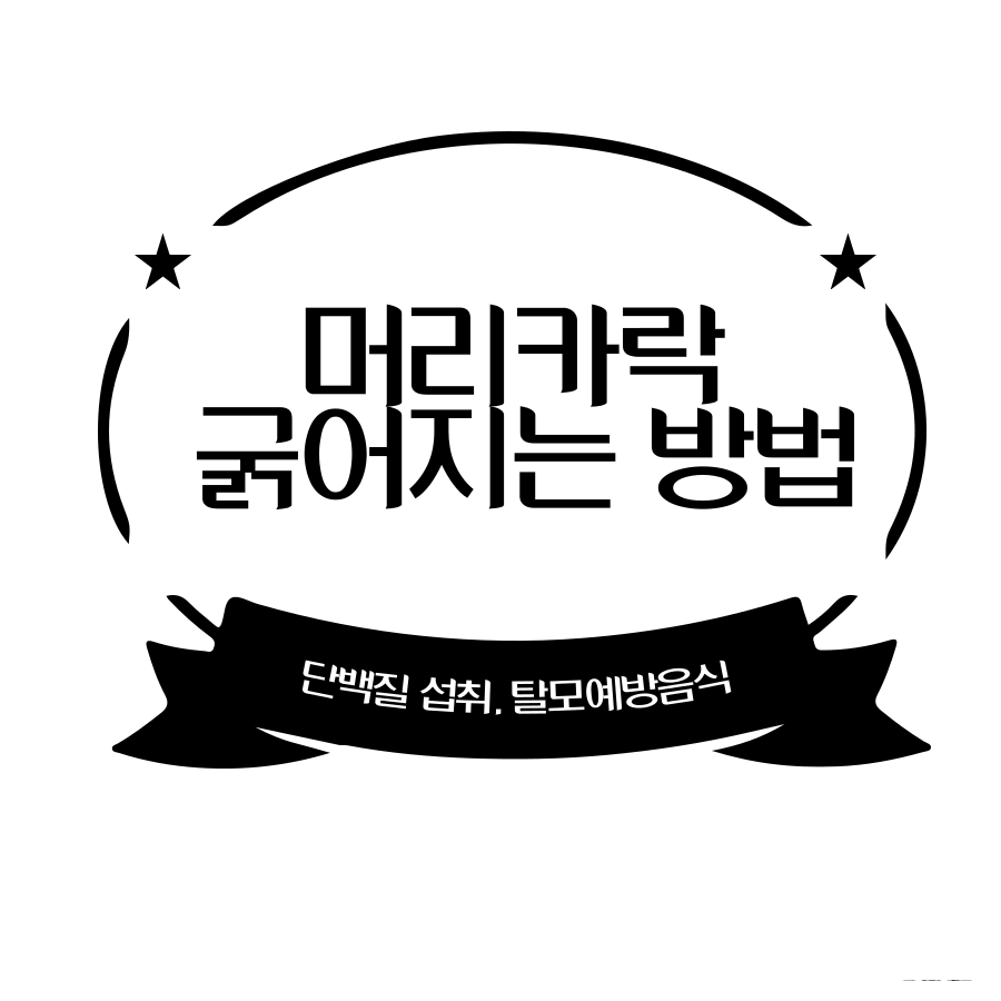 머리를 두껍게 하는 방법