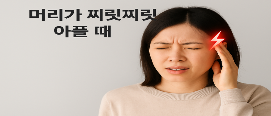 머리가 찌릿찌릿 아픈 이유와 대처법