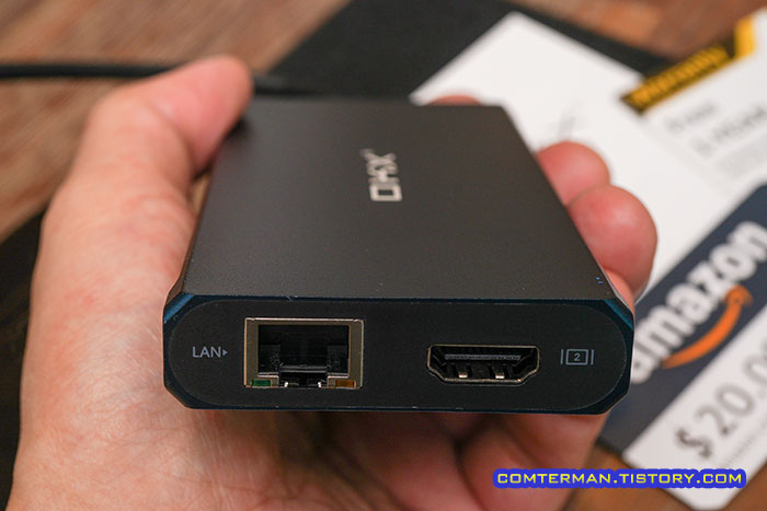 OKX USB-C 허브 기가비트랜 HDMI 포트