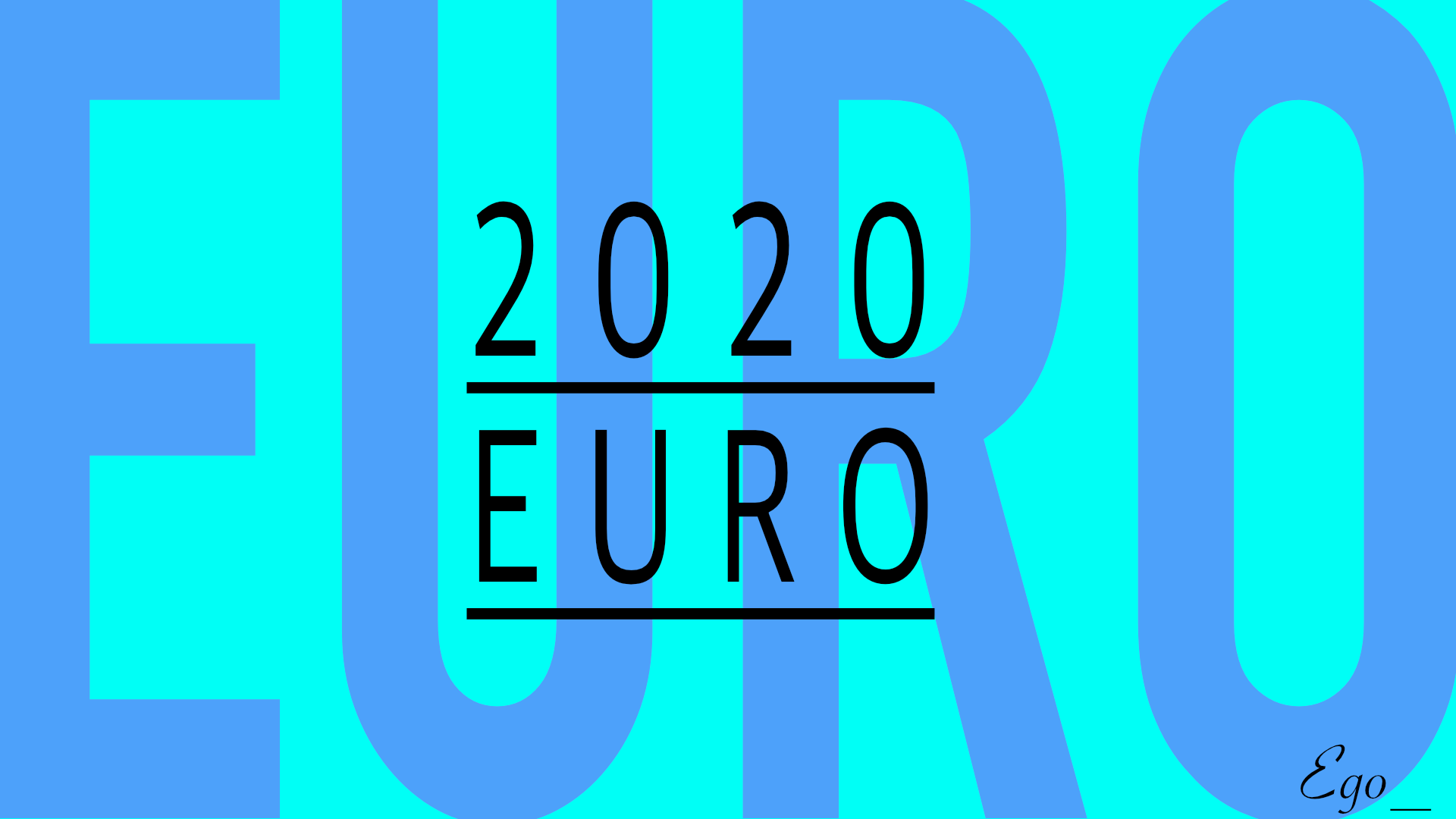 2020 EURO 유로 조편성 그리고 일정