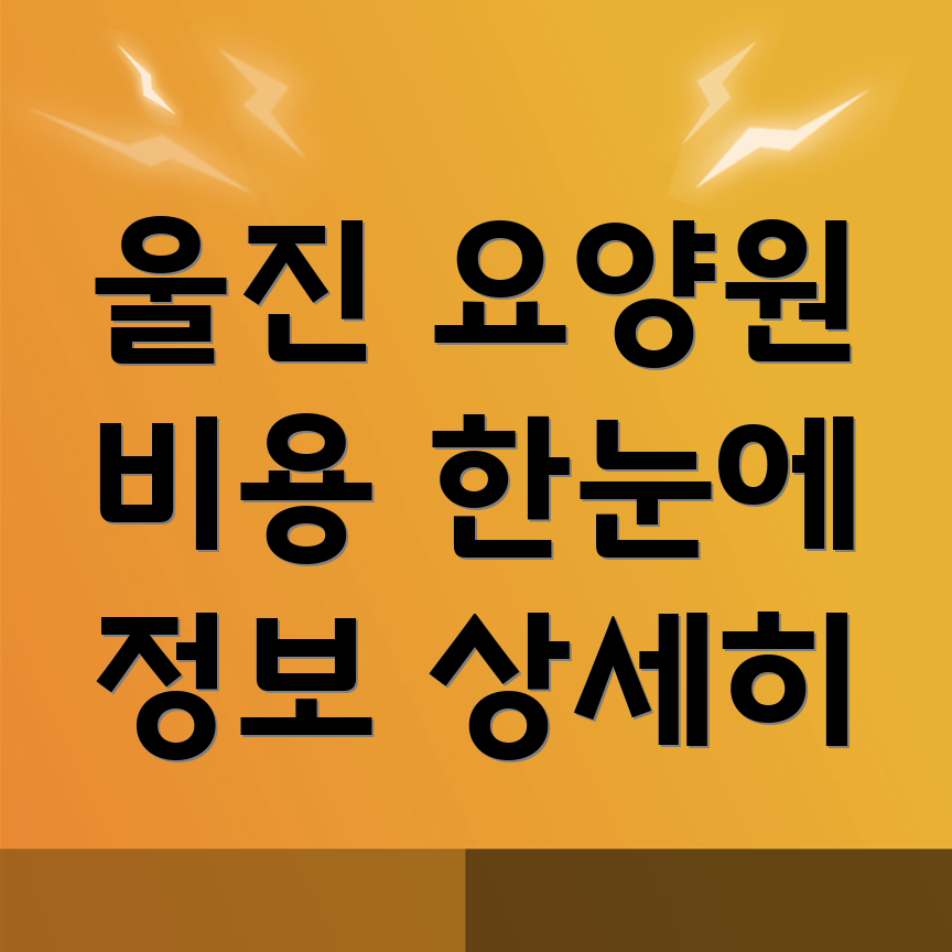 노인 요양원 비용
