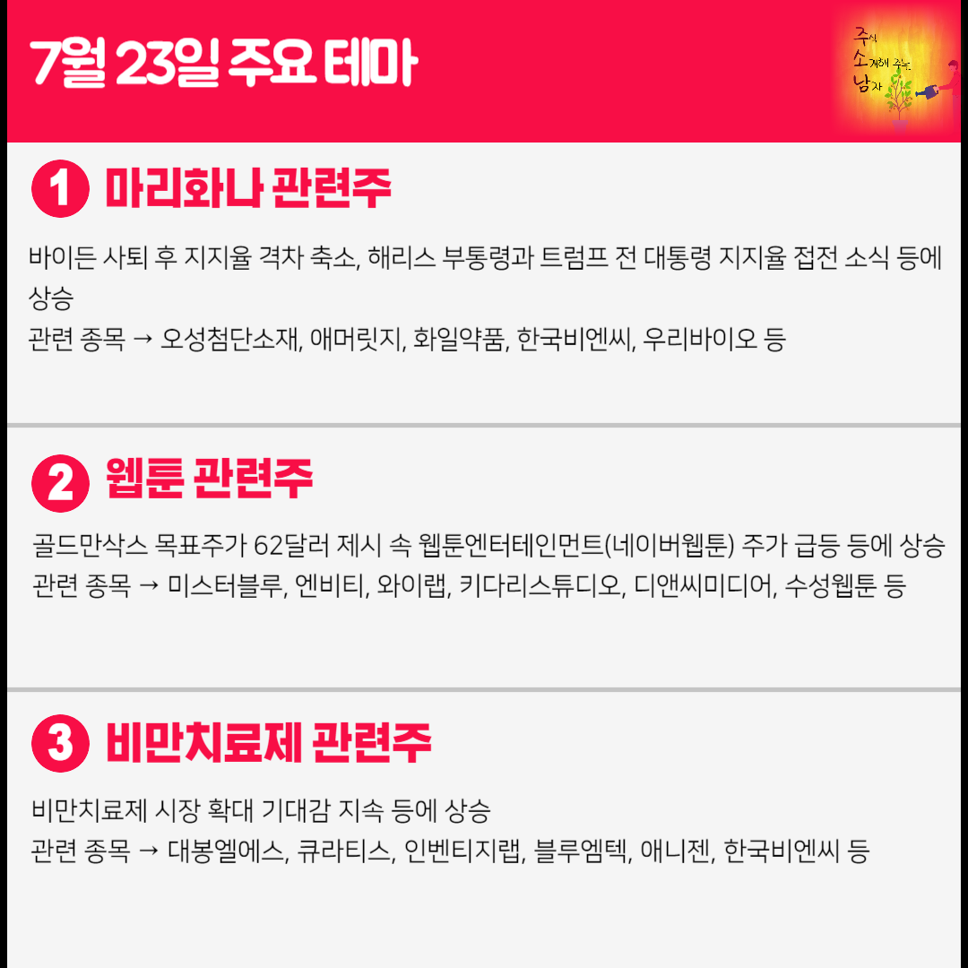 마리화나 관련주