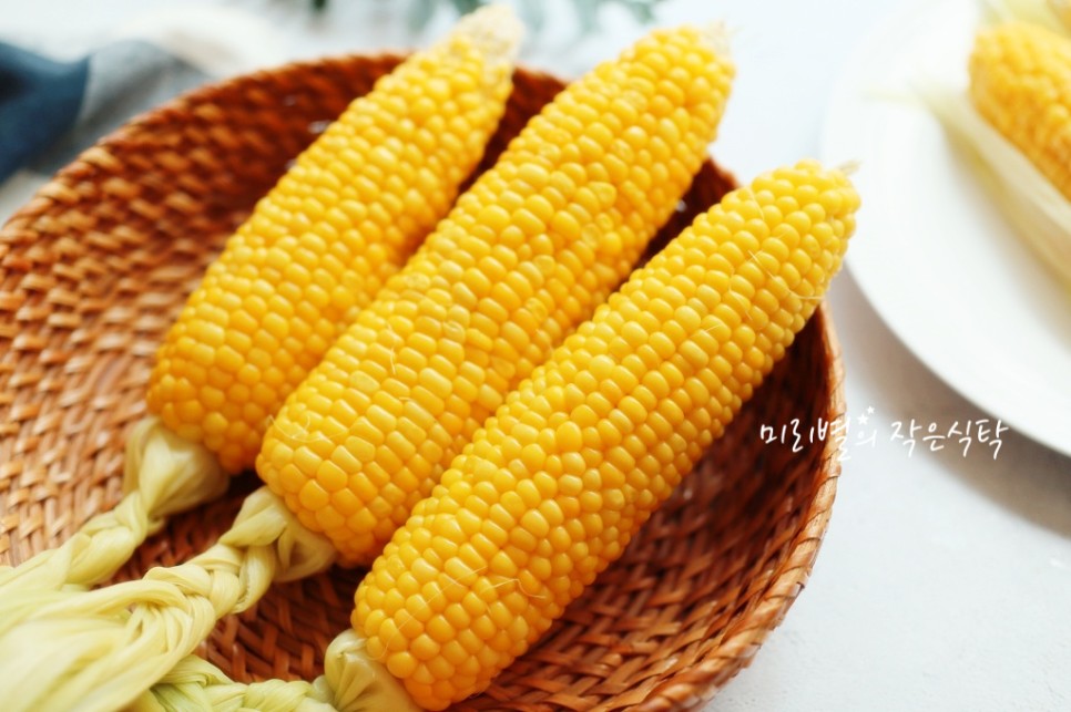 초당옥수수를 삶는 방법, 전자레인지에 먹는 방법, 저장 방법 15