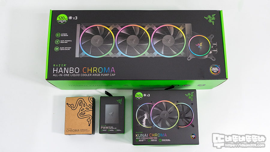  RAZER 쿨러/컨트롤러 컴포넌트 체험기