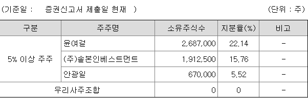 와이즈넛 지분 구조