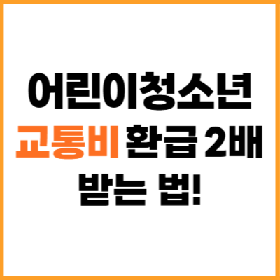 경기도어린이청소년교통비