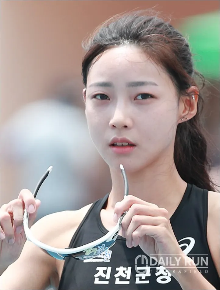 육상선수 김민지 얼굴