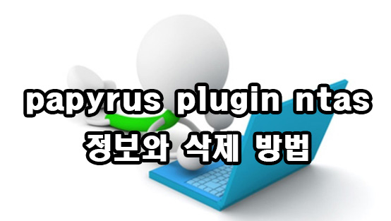  Papyrus Plugin ntas 정보와 삭제 방법