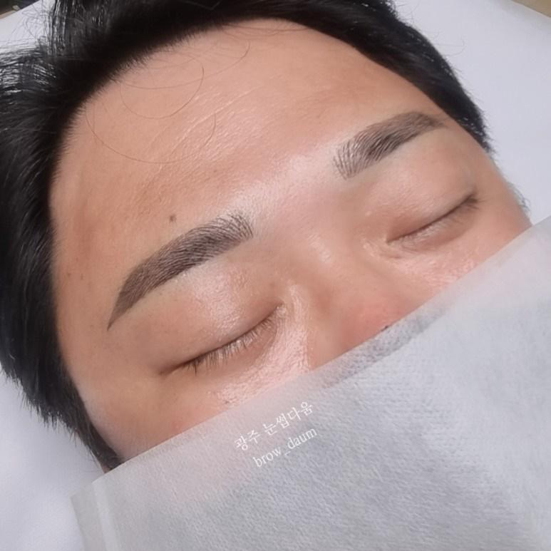  광주남자눈썹문신 잘하는곳 어디? 눈썹다움 추천