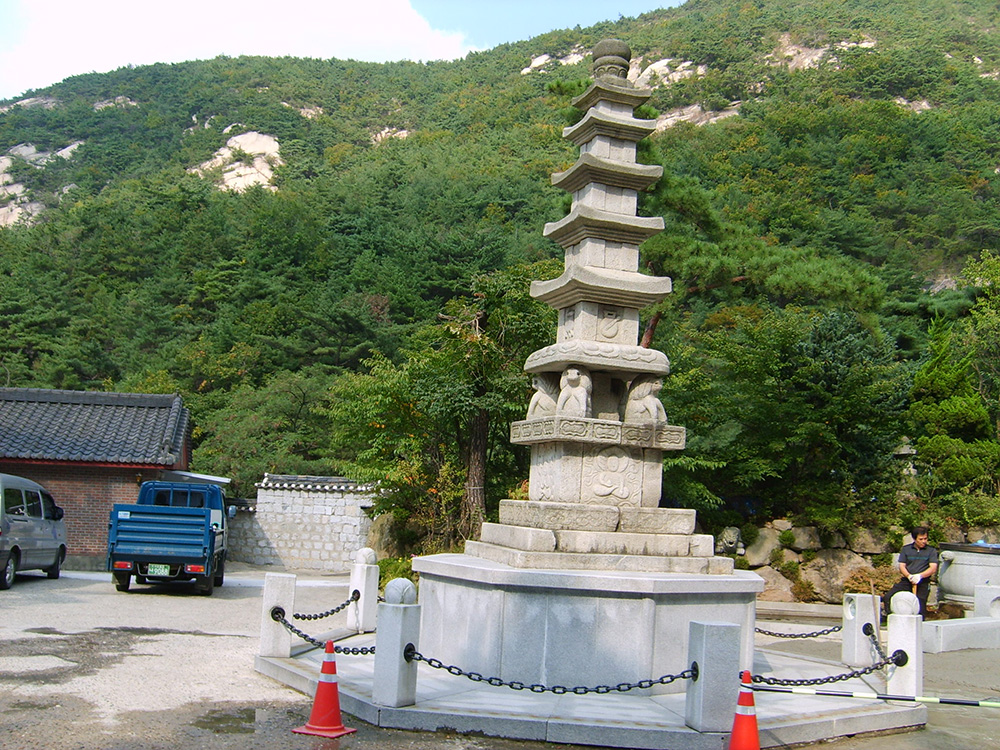 북한산(北漢山, Bukhansan) 삼천사 석탑