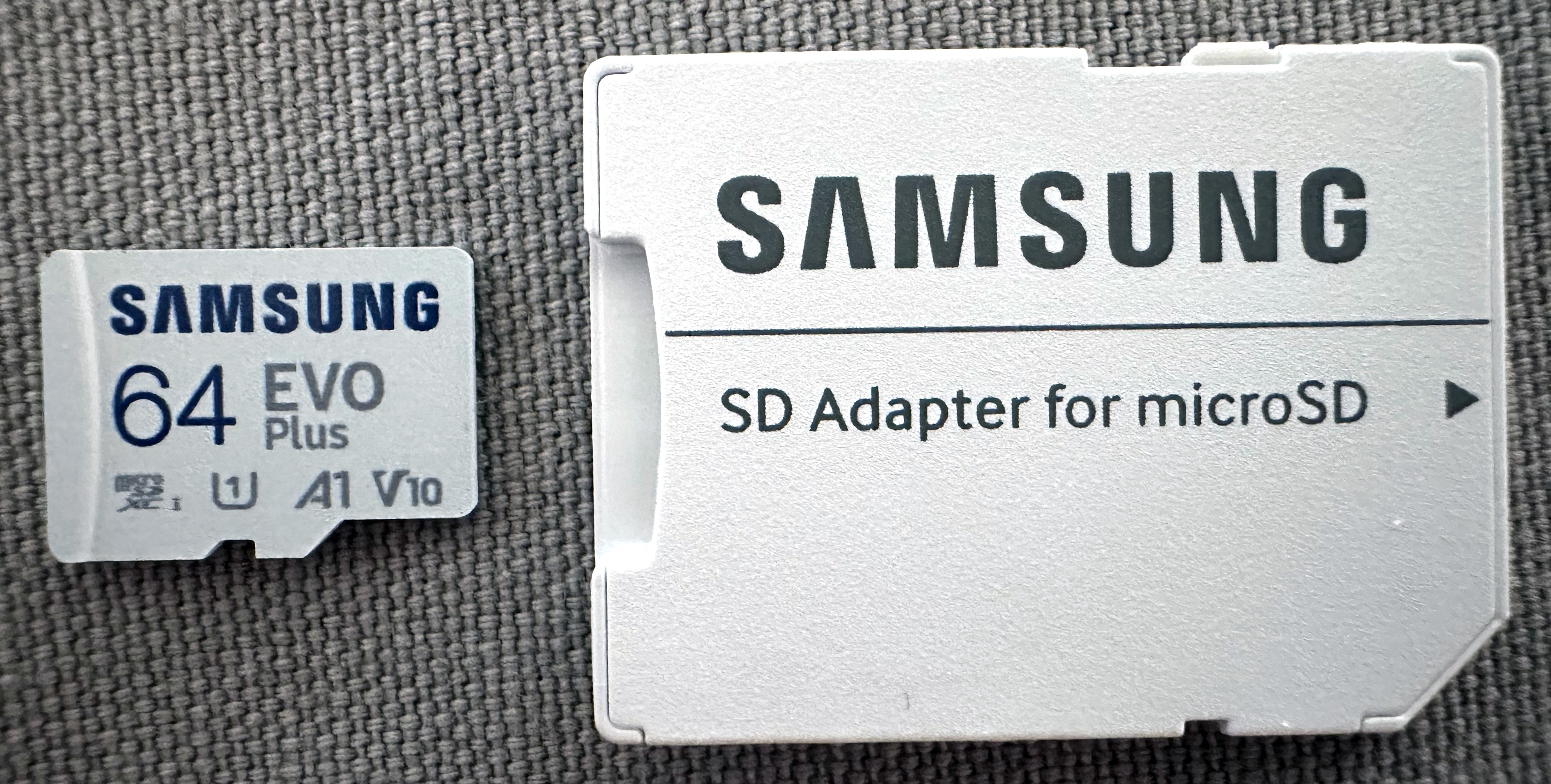 Samsung EVO Plus microSDXC 64GB with SD adapter (2021, MB-MC64KA/EU)