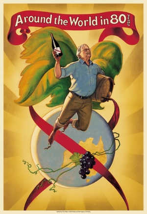 프란시스 다렌버그 오스본의 80세 생일을 축하하며 만들어진 포스터