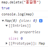 자바스크립트 Map 사용법!